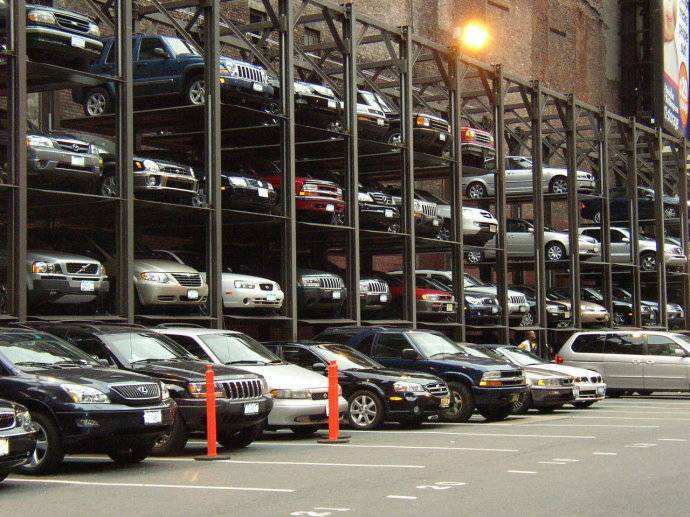立体车库停车（泊车）场踏步板立体车库钢格栅板